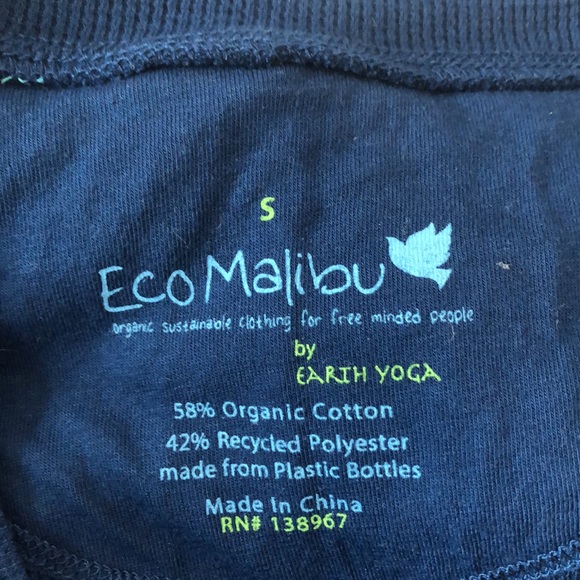 NWT Eco Malibu Organic Cotton Henley - Picture 4 of 5